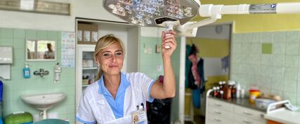Pořídili jsme speciální světlo na Oddělení dětské chirurgie a traumatologie na Bulovce